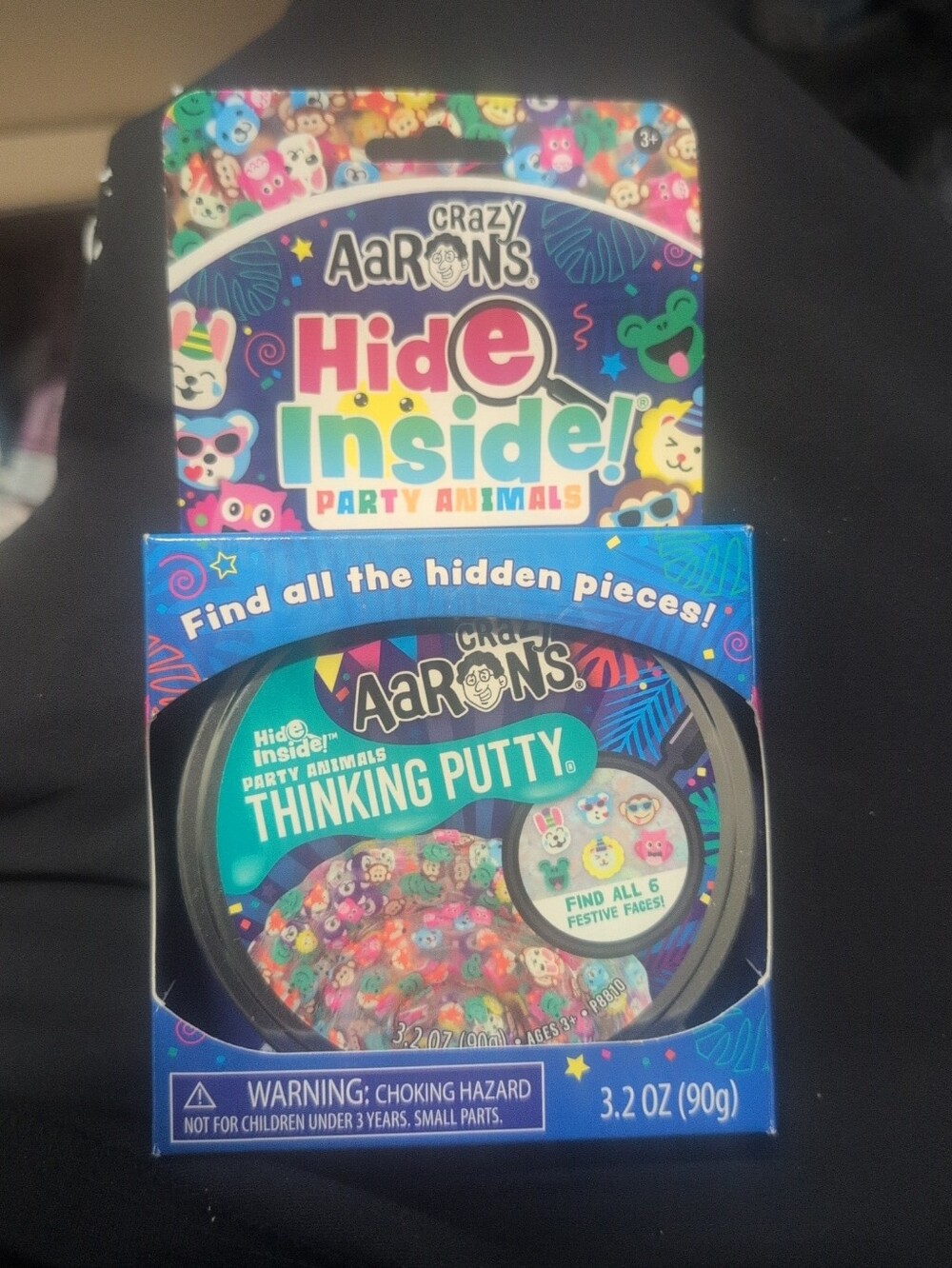 Crazy Aarons Thinking Putty -Party Animals (Blue)